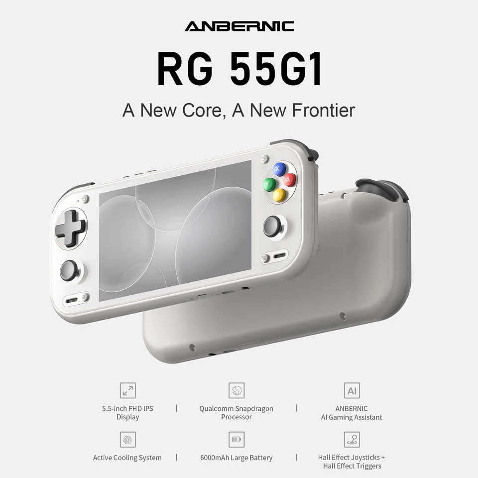 Anbernic RG 55G1 Retro Handheld Game Console 5.5