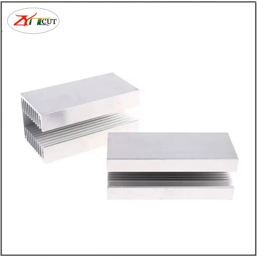 Aluminum Alloy High-power 40*40*100mm/50*50*100mm U-slot Triode High Power Aluminum Alloy Heatsink Heat Sink CPU Power Radiator