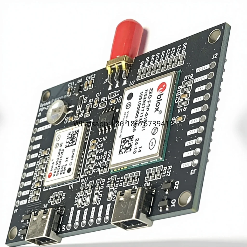 Industrial Zed-F9P GPS Module Neo-D9S Multi-Frequency  F9P GNSS Receiver with Centimeter-Level Accuracy L-Band Receiver