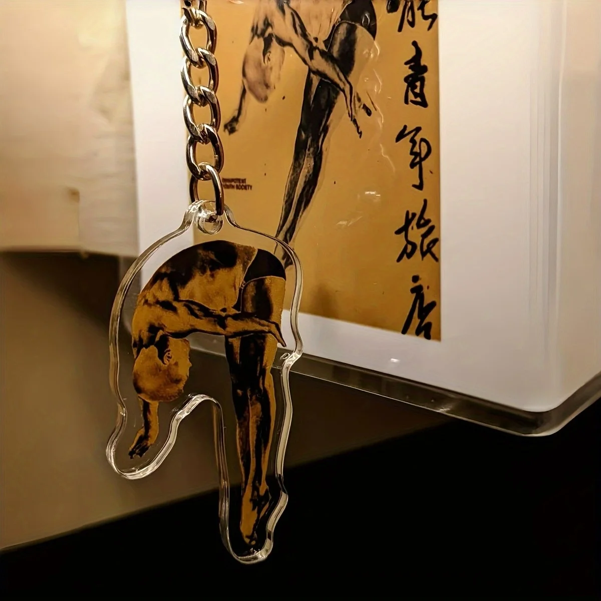 1 Custom Photo Keychain – Backpack Accessory – For Couples, Friends, or Pets – Double-Sided Design – Collectible Keepsake Gift