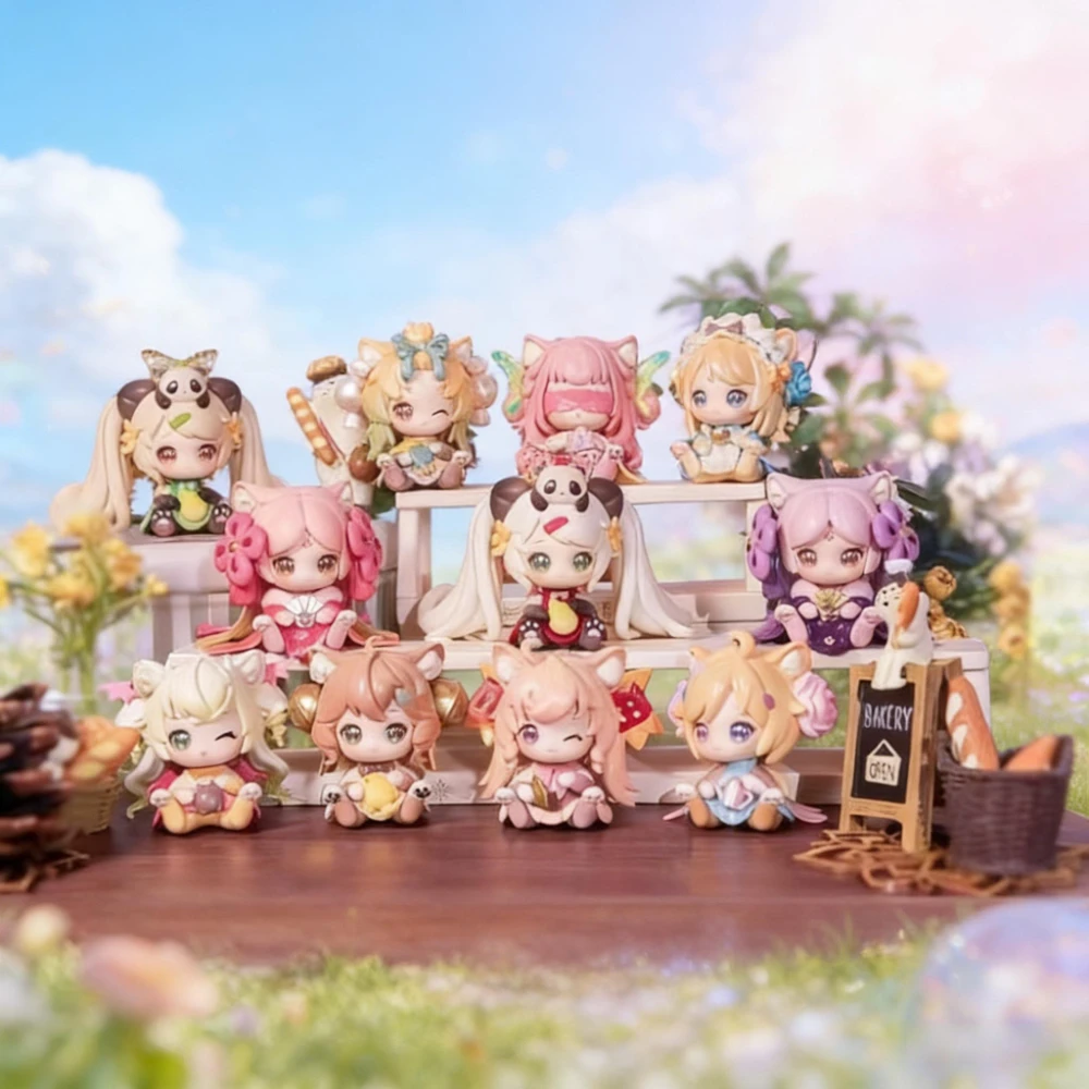 

Самые продаваемые милые кошачьи фигурки-сюрпризы для офисного стола: коллекционные трендовые мультяшные игрушки-фигурки в закрытой коробке