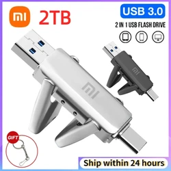 Xiaomi 2TB 1TB Pen Drive 512GB 256G 128GB OTG 2 IN 1 Type C Memoria Usb Flash Drive High Speed Memory Stick For PC Mini PenDrive