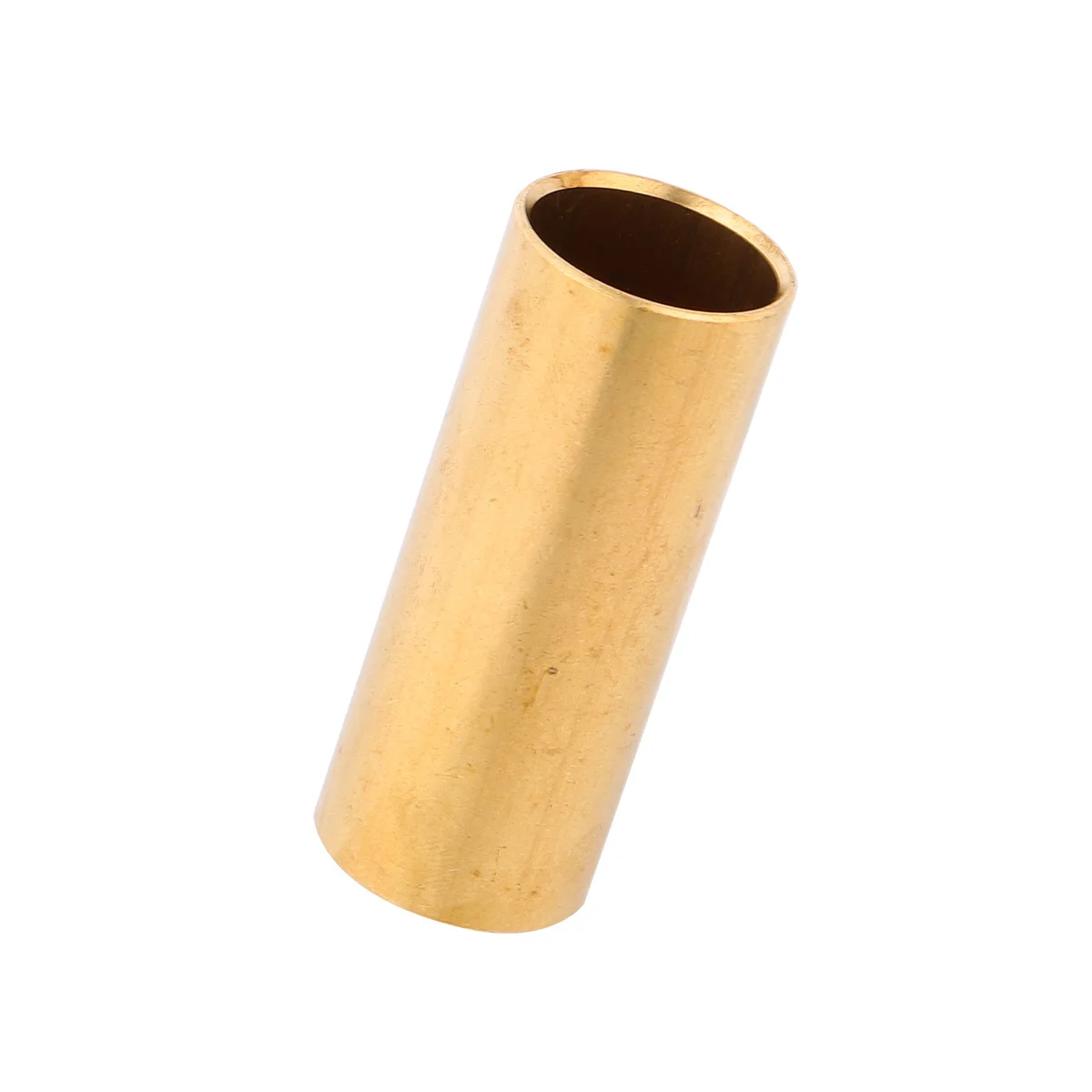 

1pc Brass Guitar Slide Universal For Electric Bass Metal Slide Sustain Intonation Bright Sound Smooth Finger Sleeve Instrument