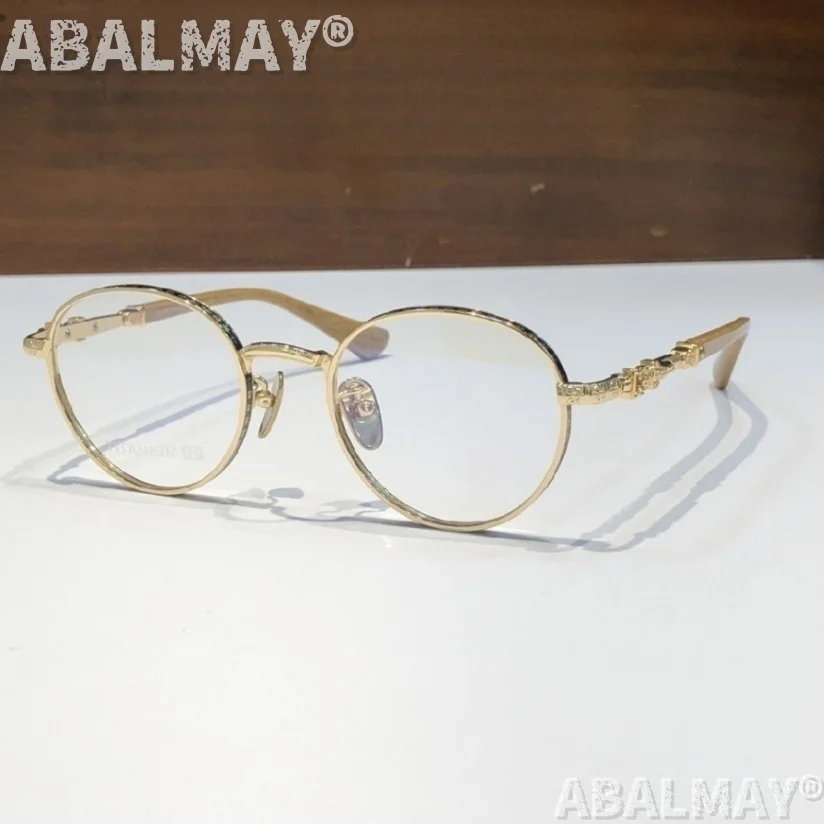 

Top Quality Designer Optical Glasses for Men and Women 8073 SIZE 51-20-148 Titanium Luxury Business Prescription spectacle frame