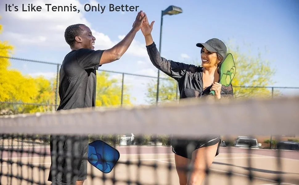Carbon Fiber Pickleball Paddles of 2 Pack for Man and Women him her