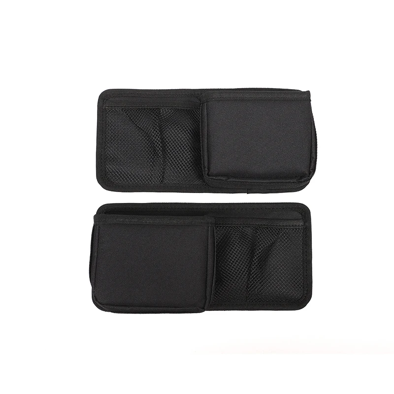 2 Pieces For Ford Ranger T6/T7/T8 2015-21 Center Control Side Storage Bag Oxford Cloth Waterproof Car Pocket Storage Bag