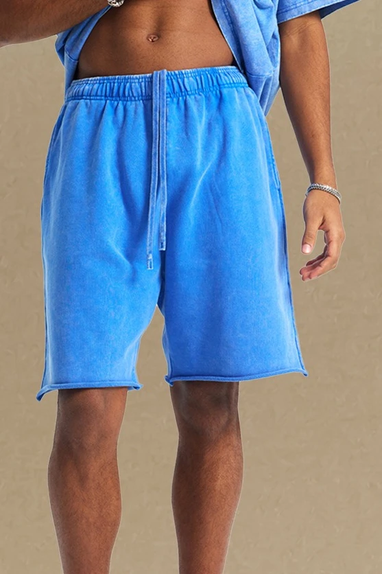 Shorts Summer New 420g Batik Men's Shorts American Street Trendy Brand Retro Men's and Women's Medium Pants