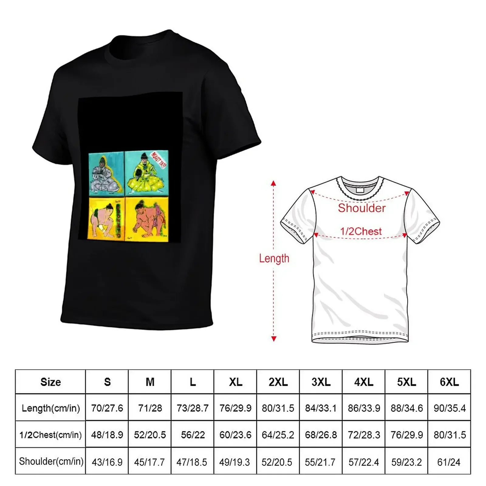 Sumo Series 1 T-Shirt anime stuff plus sizes basketball graphic tees t shirts for men pack