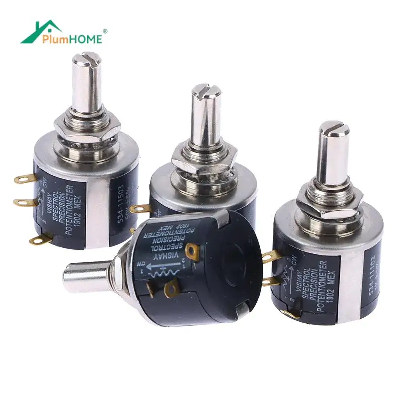 534-1-1 Spectorl Precision Coil Wire Wound Potentiometer 534 2w 100R 200R 500R 1K 2K 5K 10K 20K 50K 100k