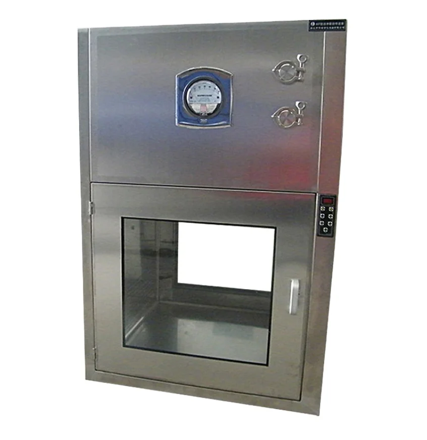 Customize Medical Dynamic Pass Box  Clean Room Pass Box for Laboratory Clean Room Pass Box for Biotechnology