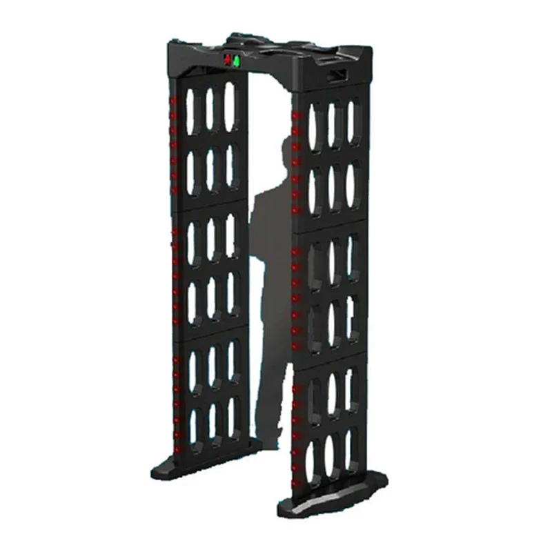 Wholesale price portable arched metal detection security gate walk through metal detector for outdoor event