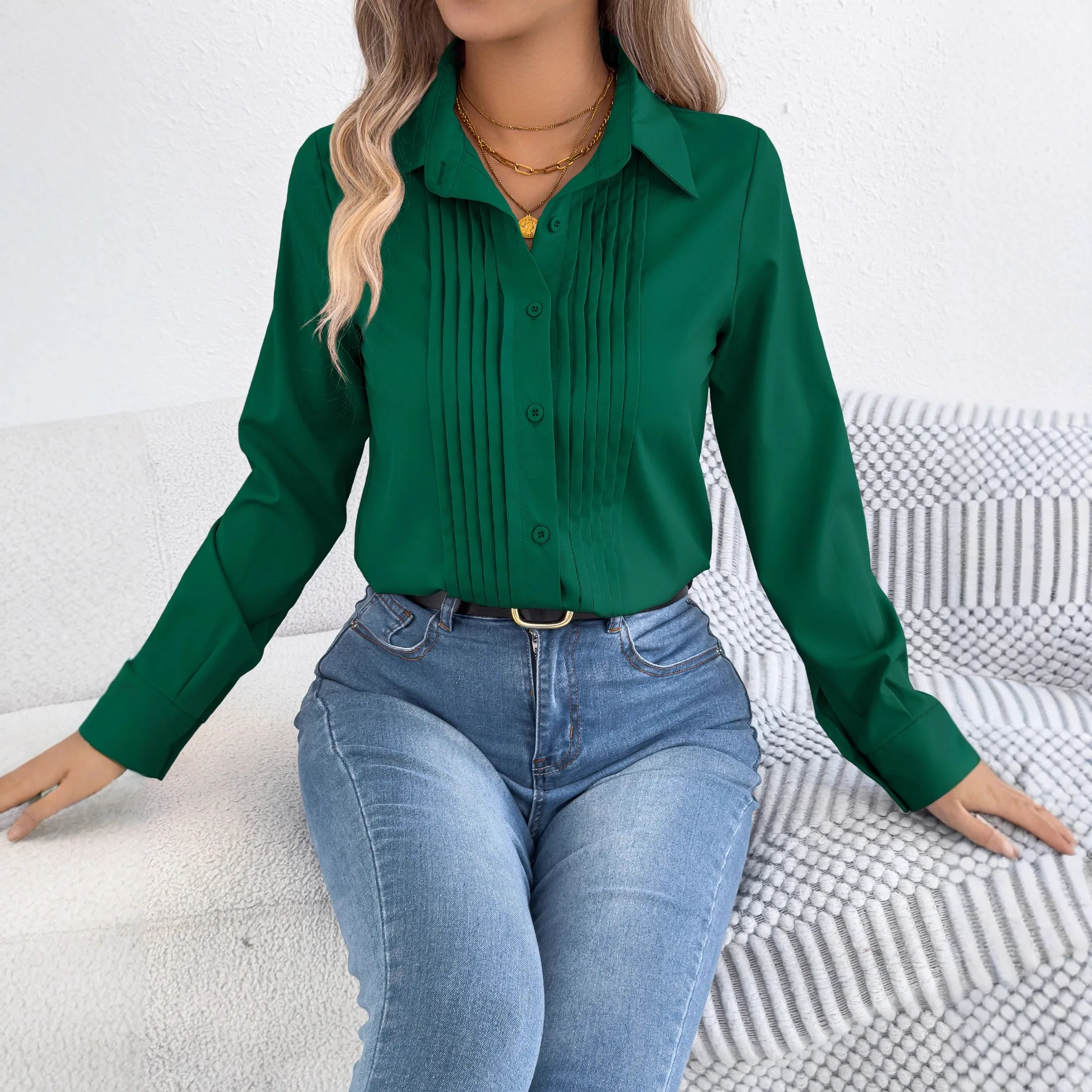 Roupas Femininas, Blusa Elegan - Winter Clothing Work avaliação e preço