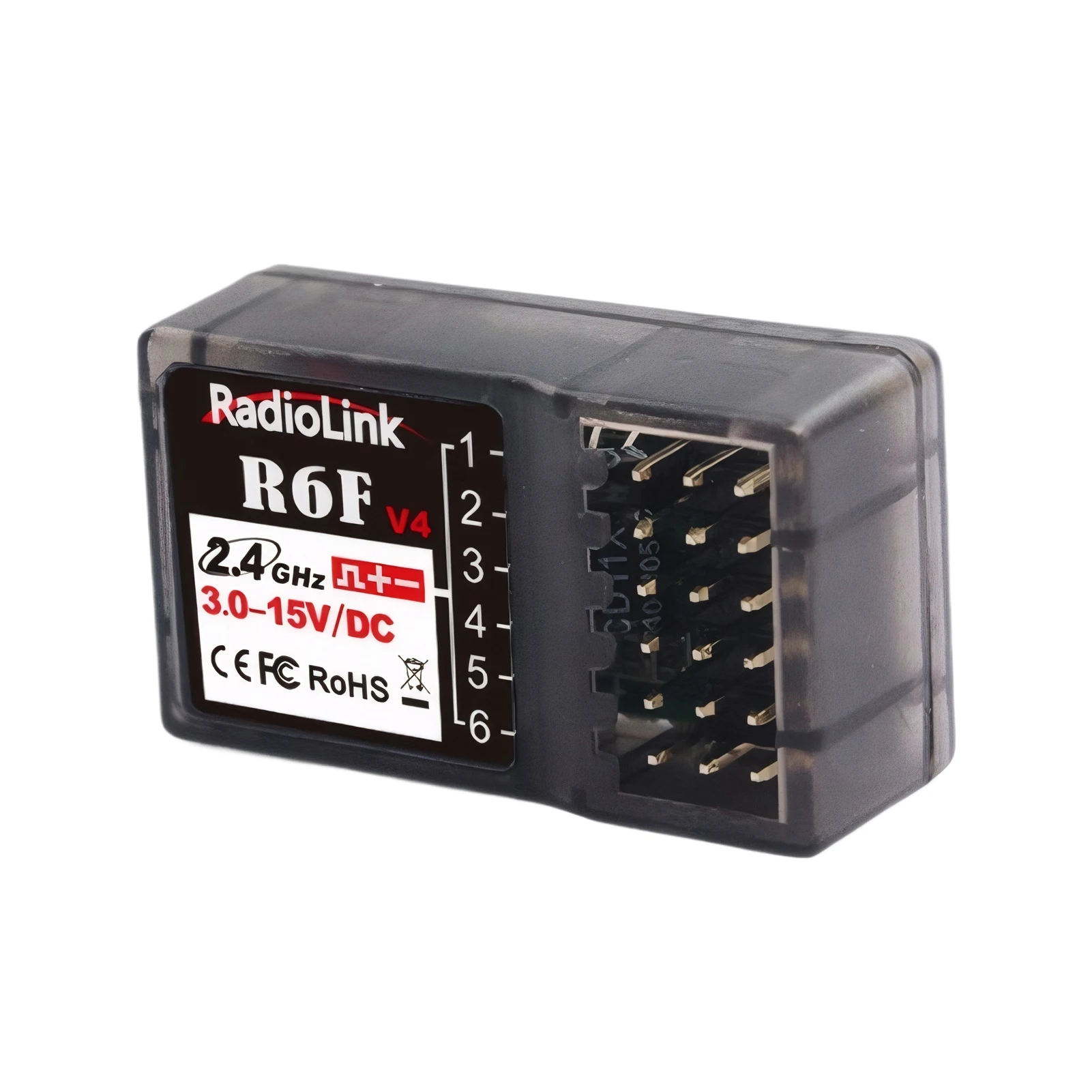 RC Receiver R6FG Suitable For Transmitters 3-15V High Voltage Servos ForRadiolink R6F