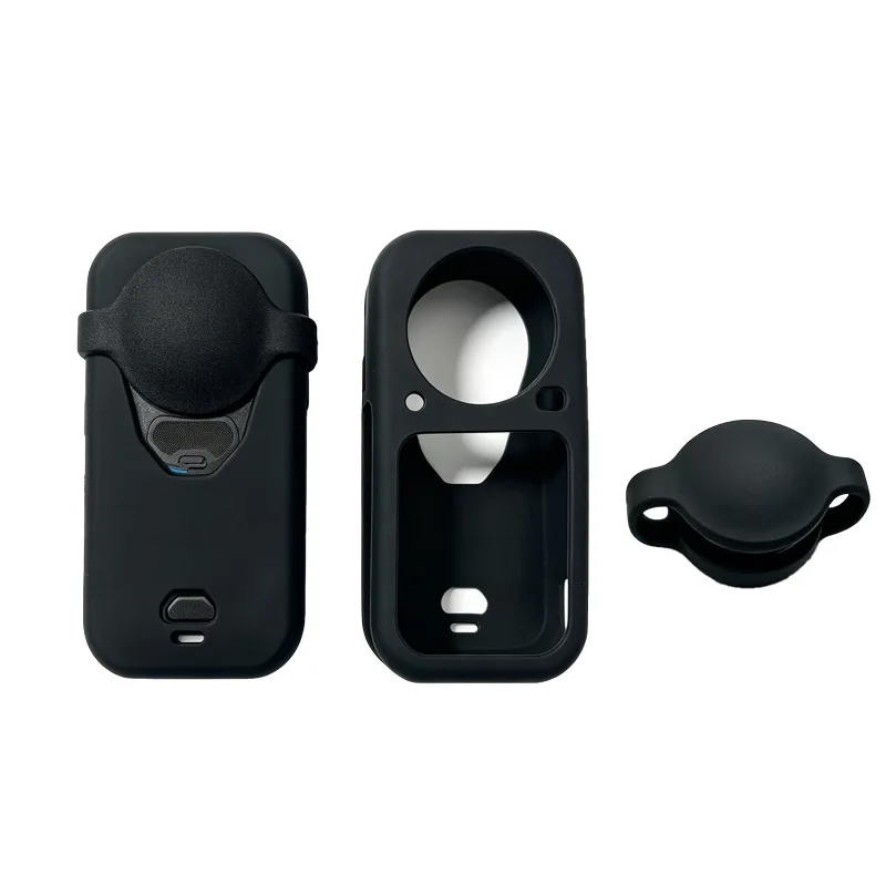 Silicone Protective Cover for Insta360 X6 Camera, Dustproof Anti-Scratch Soft Protective Sleeve Camera Accessory