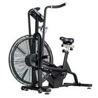 Dual-Function Indoor Aerobic Fitness Air Bike New Commercial Gym Home Use Wind Resistance Spinning Exercise Bike Fans Car Owners
