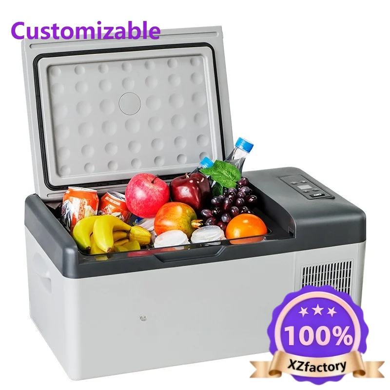 Refrigerador Compacto 15L 2026 Direto da Fábrica, Compressor de Dupla Função para Carro, Casa e Escritório (Refrigeração e Congelamento)