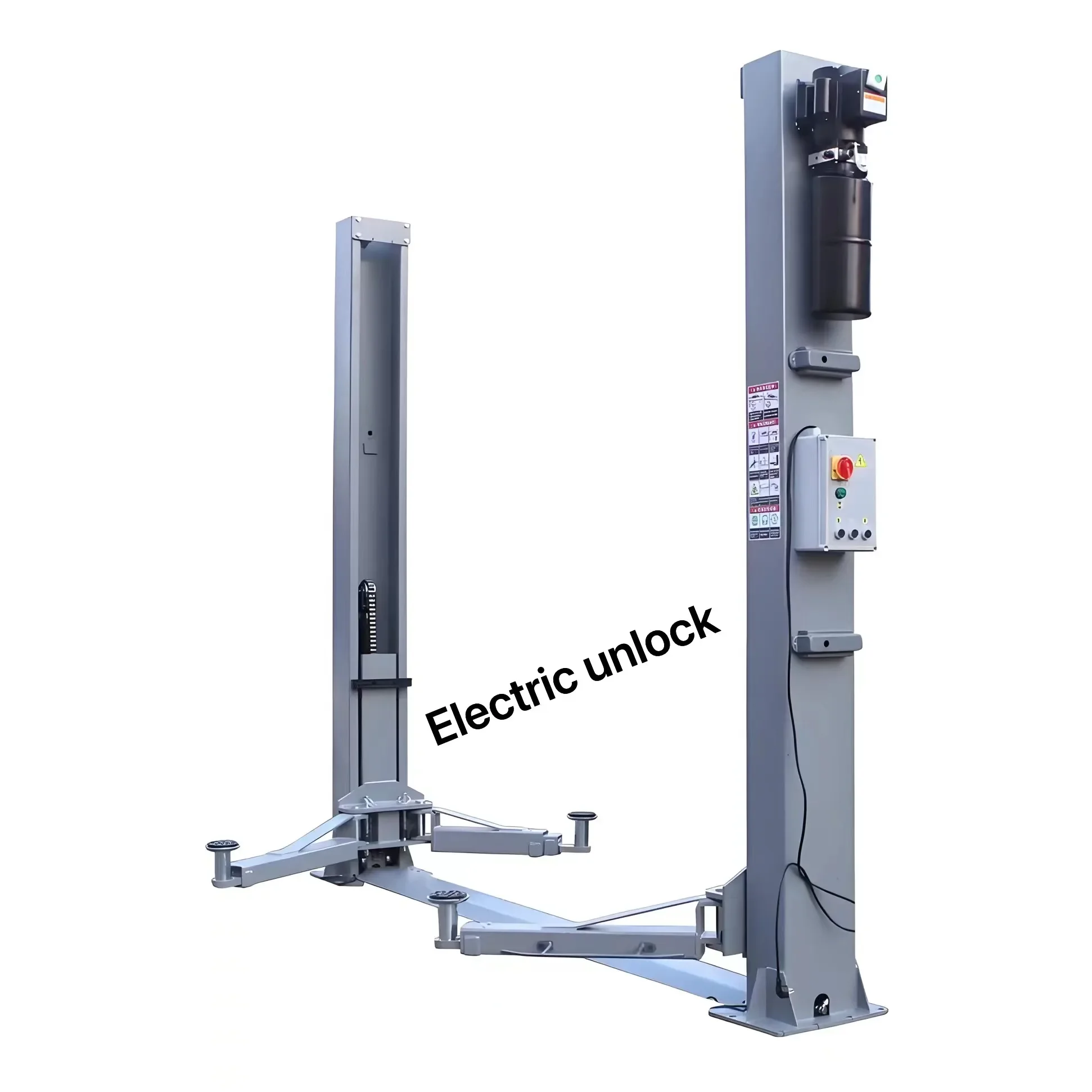 

4T 5T Electric Release 2 post car lift Hydraulic two column car jack elevator Two post car lift