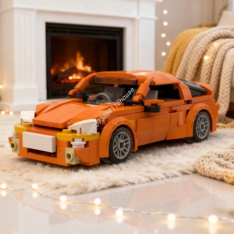 

254 шт. MOC Mazda MX 3 City Champions Модель Строительные блоки Строительные игрушки для сборки DIY Рождественский подарок Обучающая идея Креативный