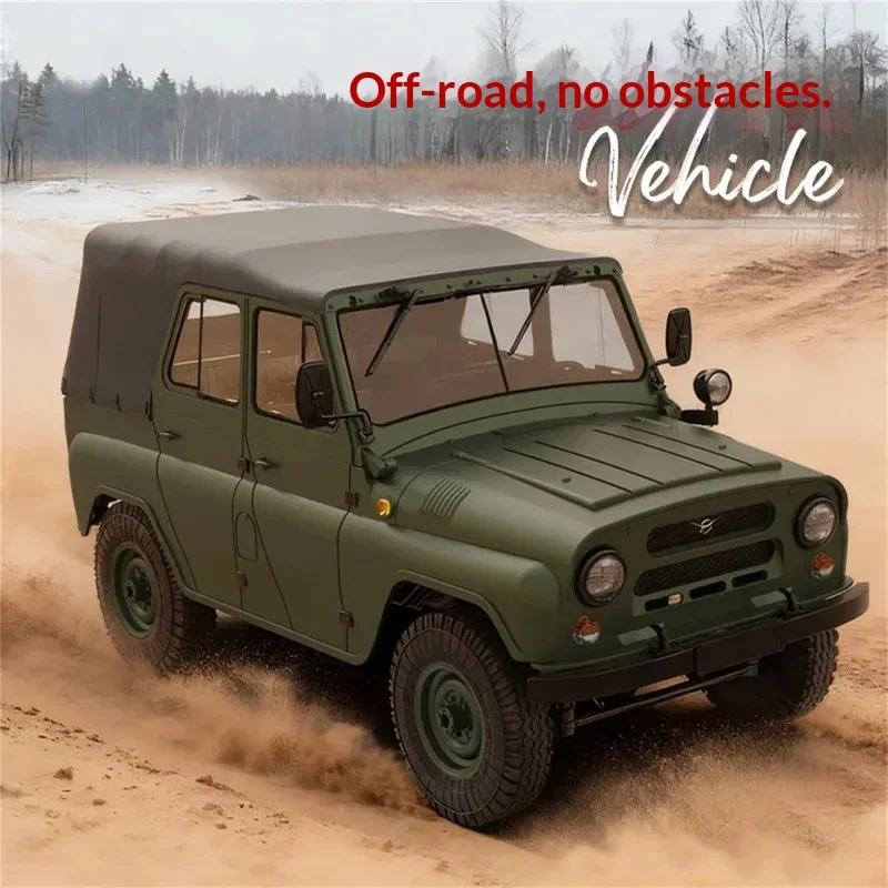 WPL C94 UAZ-469 Simulationsmodell-Auto Spielzeug für Jungen Ferngesteuertes Auto 1:12 Maßstab Lehrreiches Fahrzeug-Spielzeug für Kinder