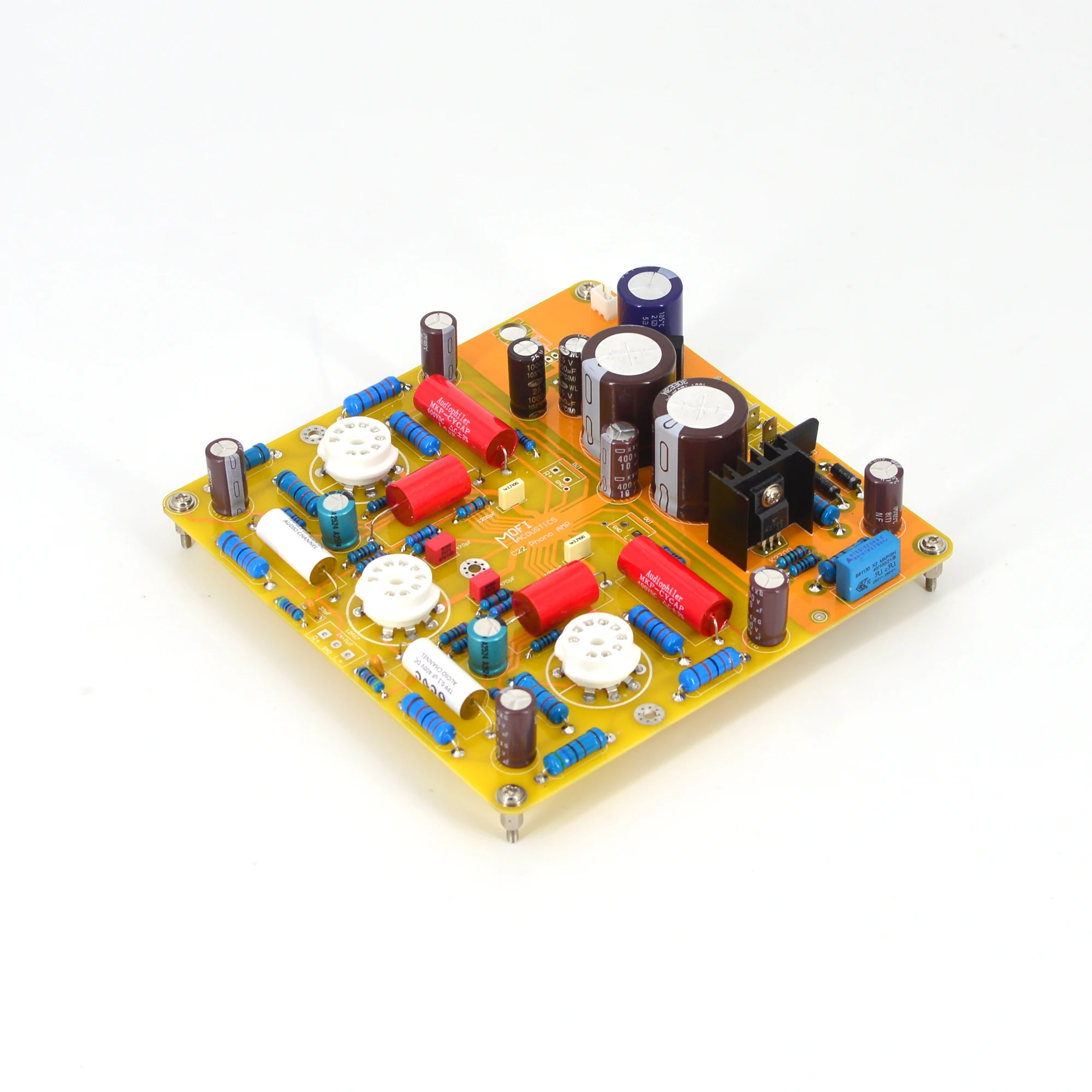 Klassischer MM-Röhren-Phono-Vorverstärker, Hi-Fi Analog-Vinyl-Plattenspieler Audio-Vorverstärker, Optional mit EAR834/C22/M7/ANK-L2 Schaltung – Detail 18