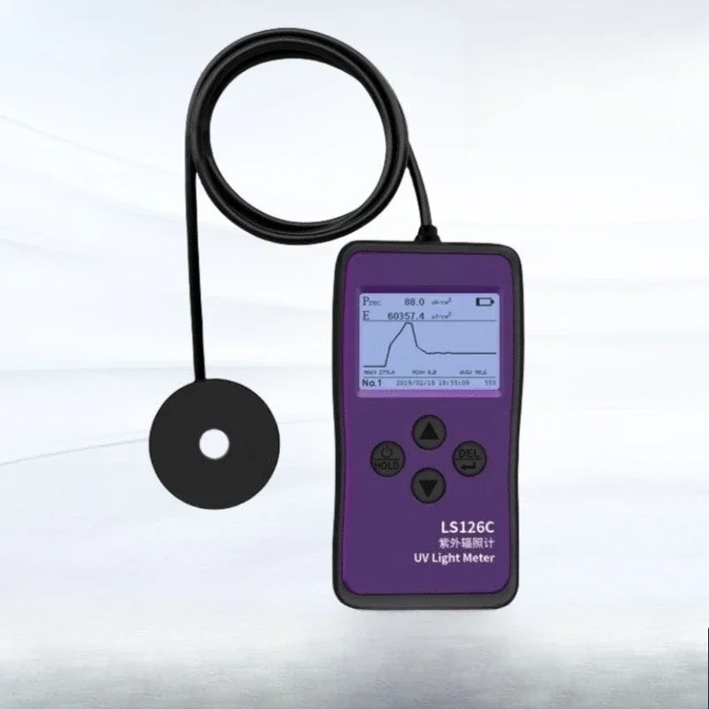 Ultraviolet germicidal lamp tester intensity tester measurement ultraviolet radiation illuminometer