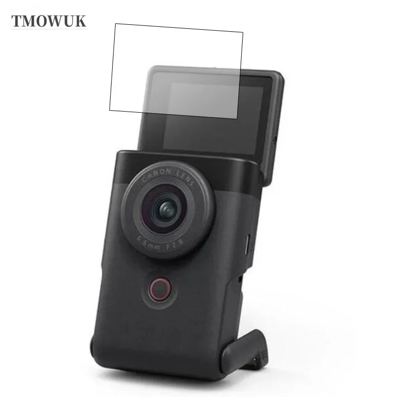 

For Canon Powershot V10 Vlog Hard Tempered Glass Protector Full Cover Camera LCD Display Screen Protective HD Film Accessories