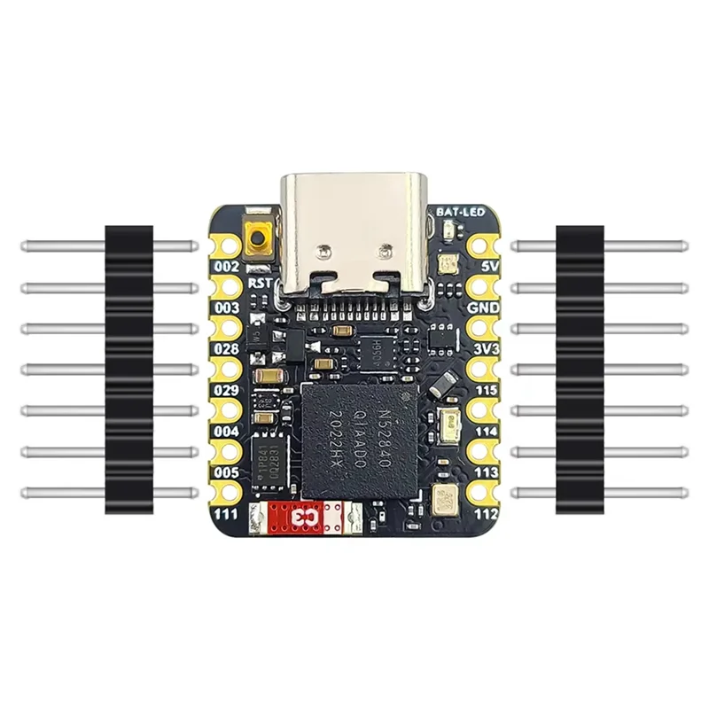 MINI NRF52840 개발 보드 TYPE-C 인터페이스 BT5.0 Bluetooth 모듈 MCU 메인 제어 보드 QSPI 플래시 Qspiflash