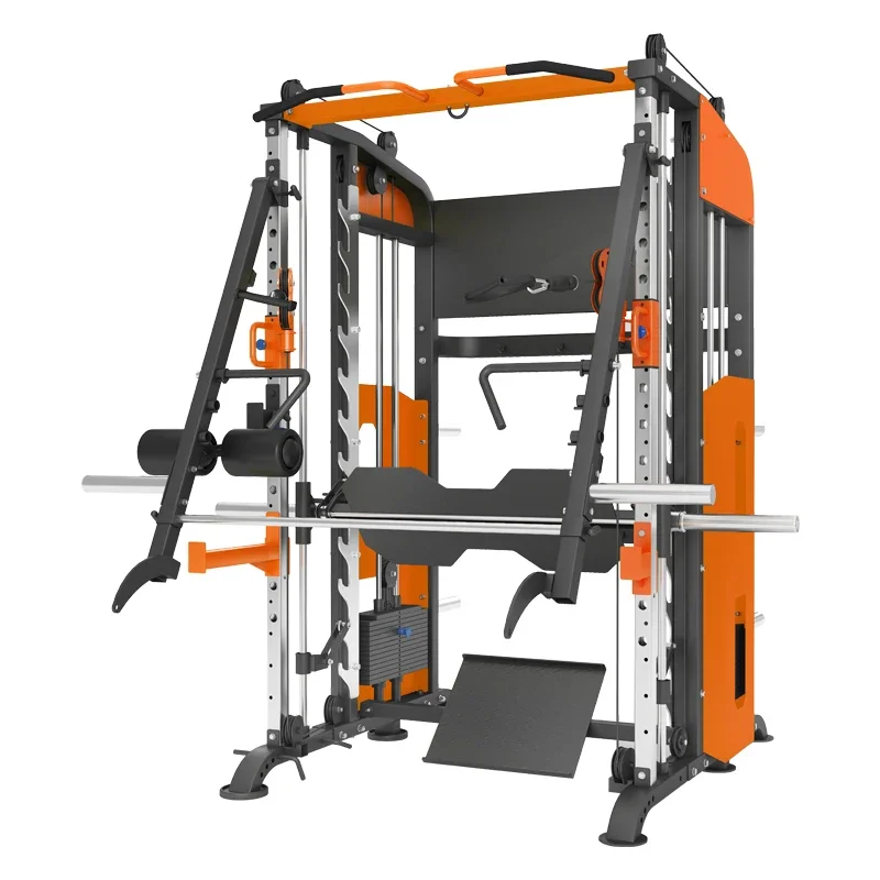 

2022 Commercial Squat Rack Multi Functional Trainer Gym Equipment Smith Machine