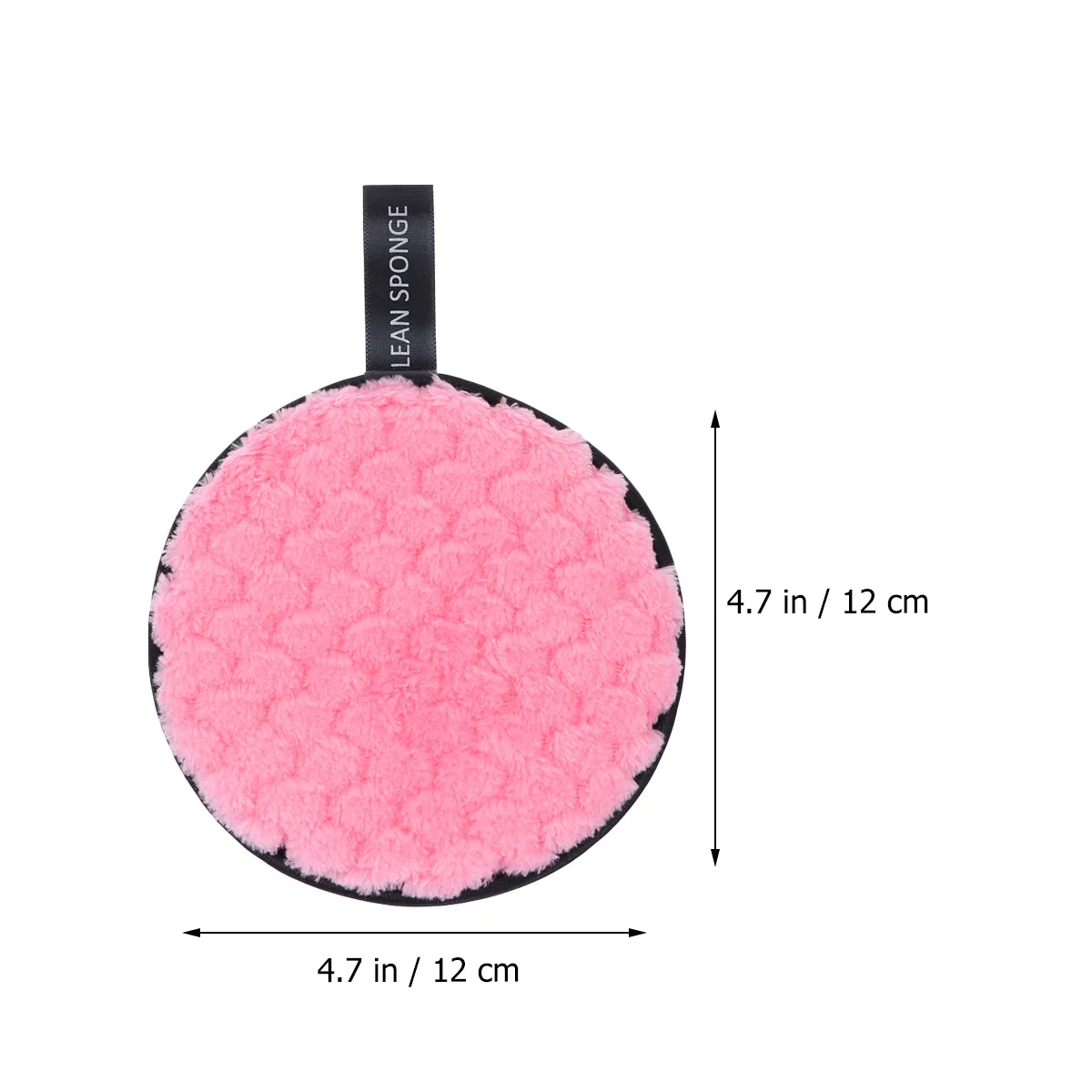 

6pcs Reusable Soft Facial Cleaning Pads Washable For Women Powder Make Up Remover Cleaning Pad Pad Puff Girls