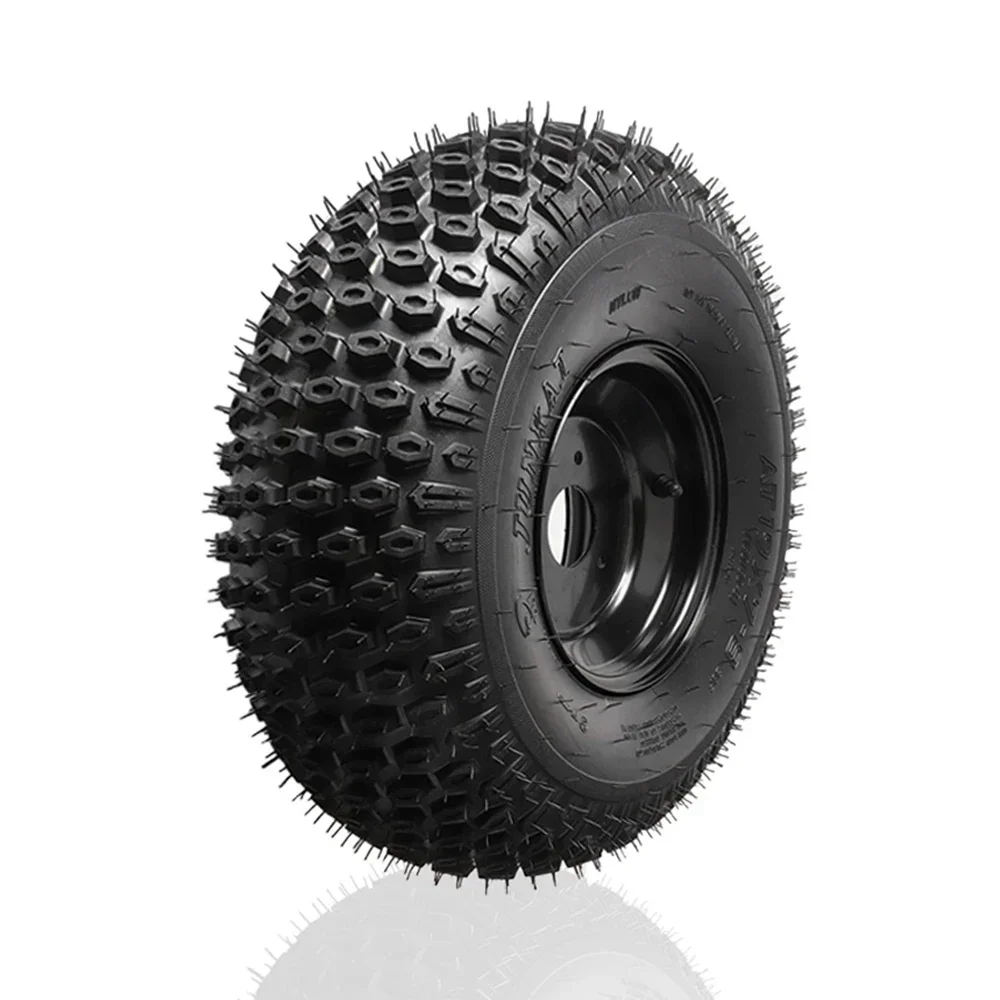 19x7-8 Off-road Wheels 180/80-8 Wear-resistant Tubeless Tire 8' Black Wheel Hub For ATV Buggy Golf Cart Quad Go Kart Accessories