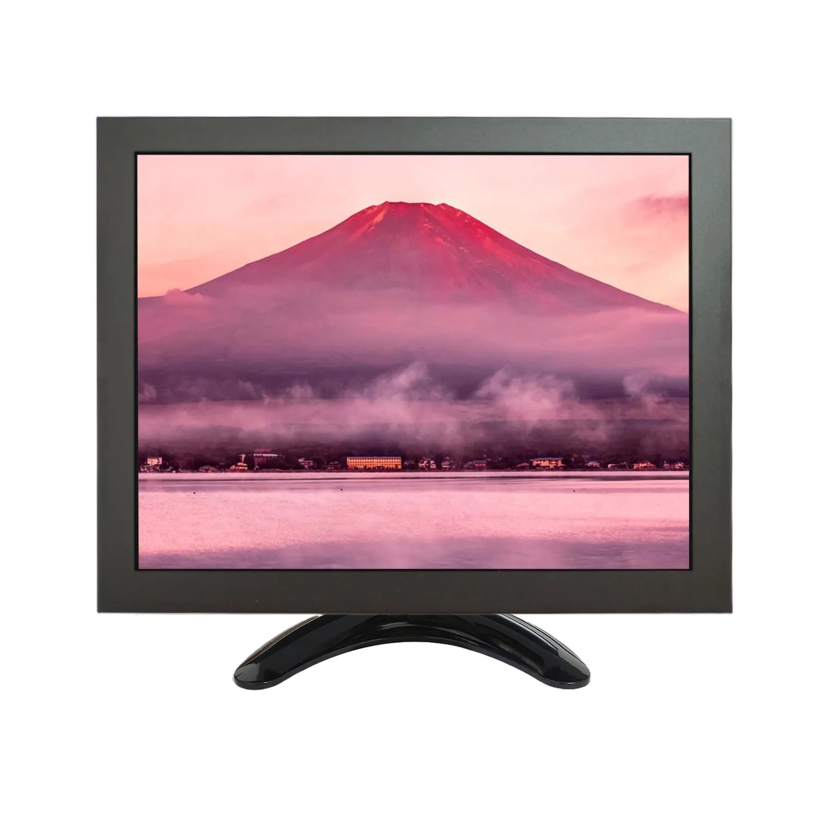 

10inch 1024x768 VGA AV BNC Input Port IPS LCD Monitor With Black Metal Case