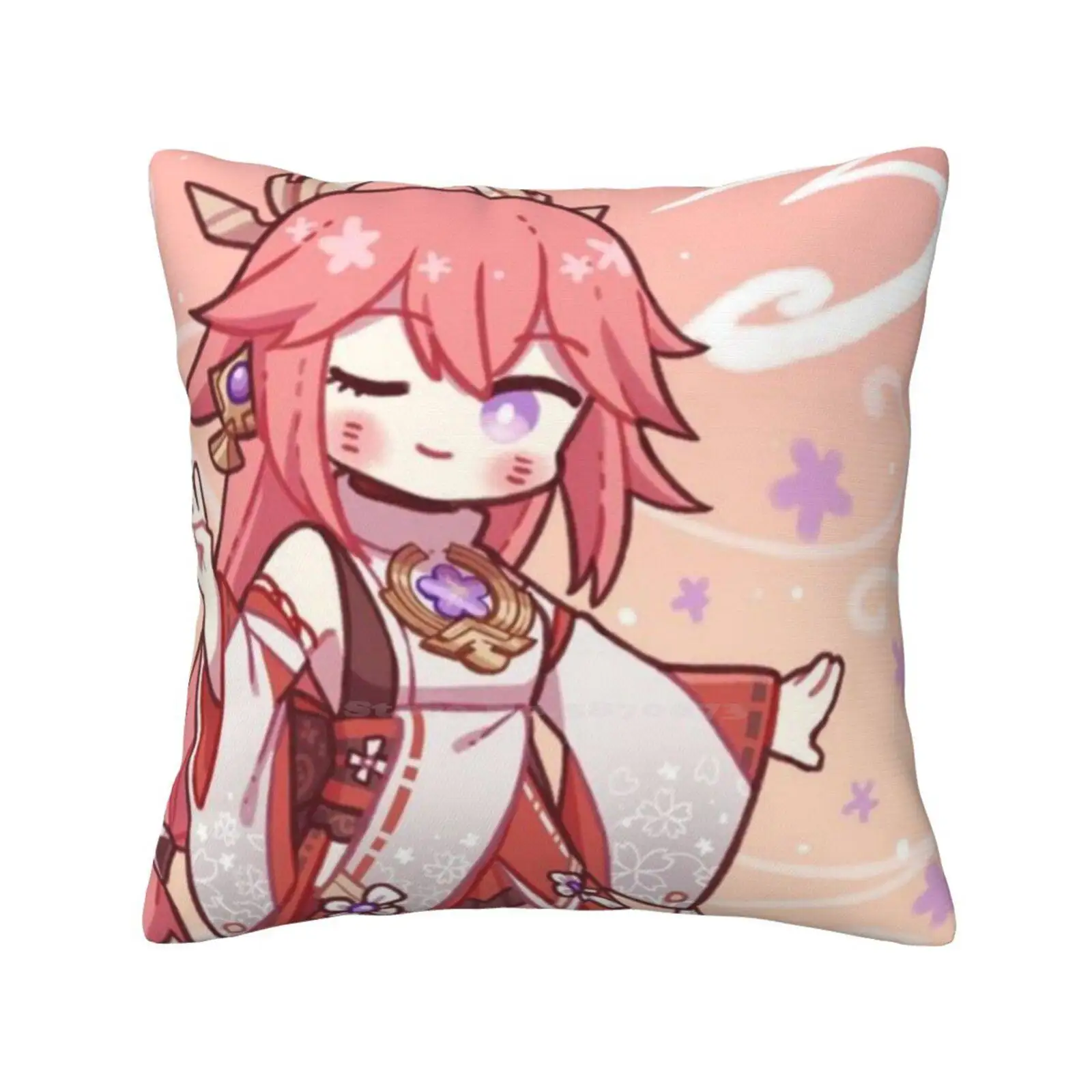 Yae Miko Bedroom Office Hug Pillowcase Yae Miko Girls Yae Miko Mom Yae Miko Dad Yae Miko For Kids Yae Miko Cats Yae Miko Just A