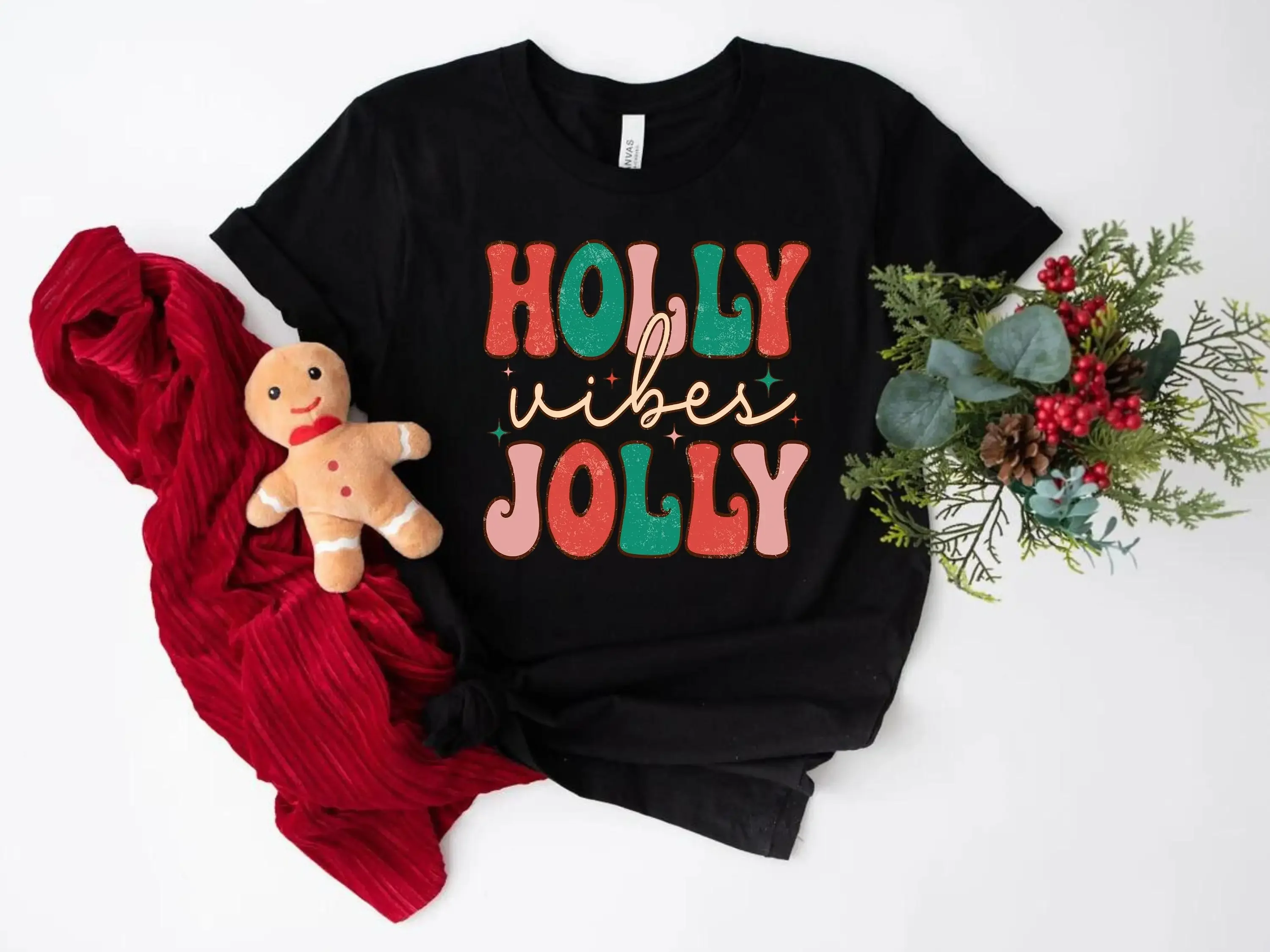 Have A Holly Jolly Christmas T Shirt It is the Most Wonderful Time Of Year Matching Family