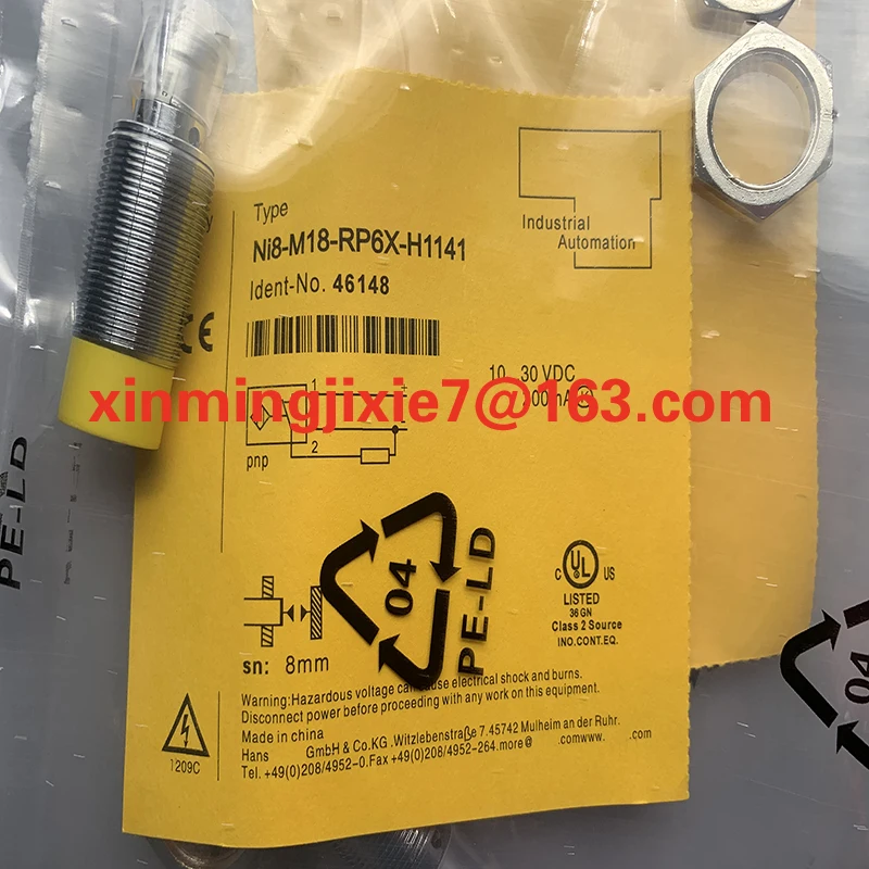 Integrated Circuit In Stock Sensor NI8-M18-RD4X Ni8-M18-RN6X Ni8-M18-RP6X Ni8-M18-RD3X Ni8-M18-RZ4X Proximity Switch