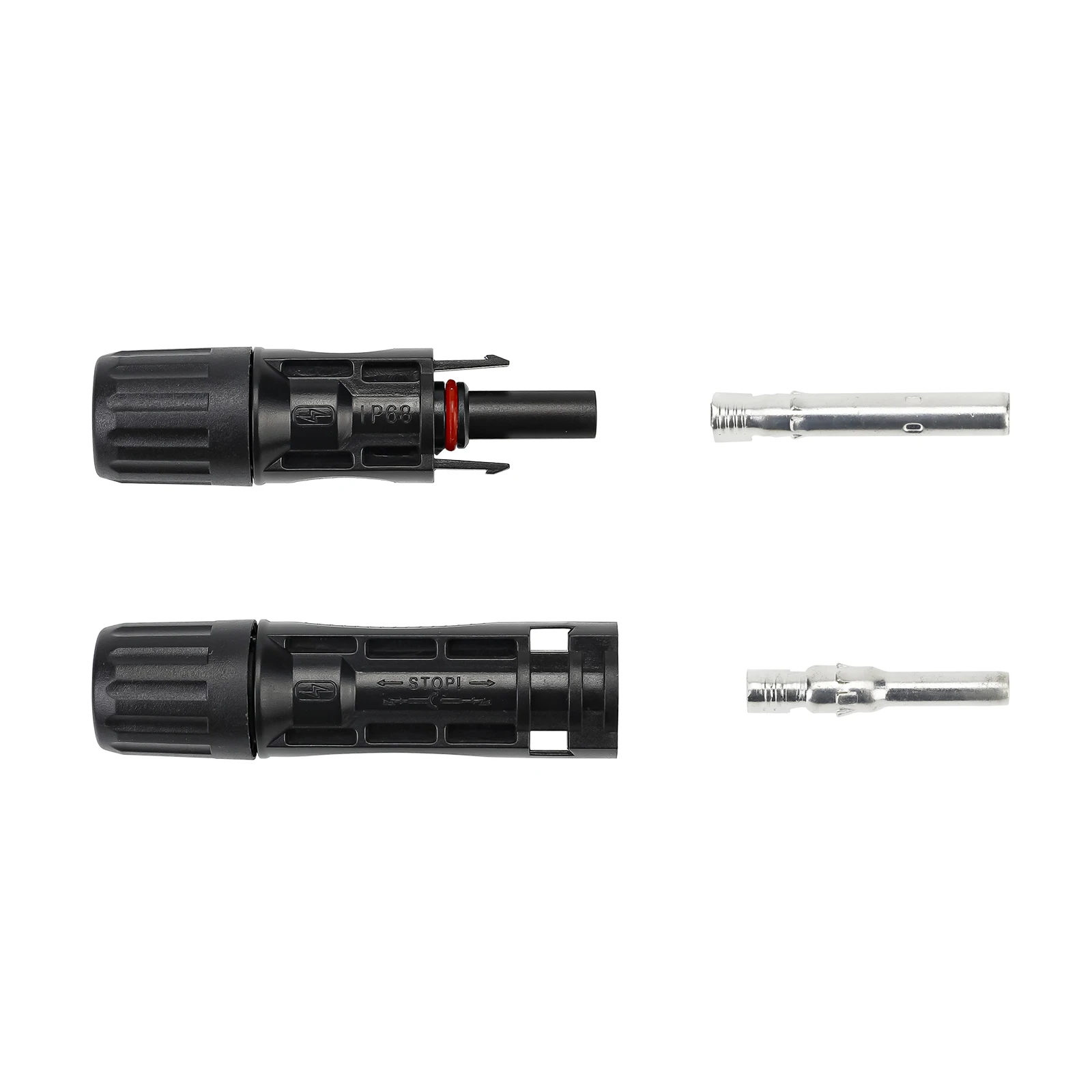 PowMr 10 Paris 1500V Solar Connectors Male and Female Solar Panel Cable 2.5mm2/4mm2/6mm2 Waterproof