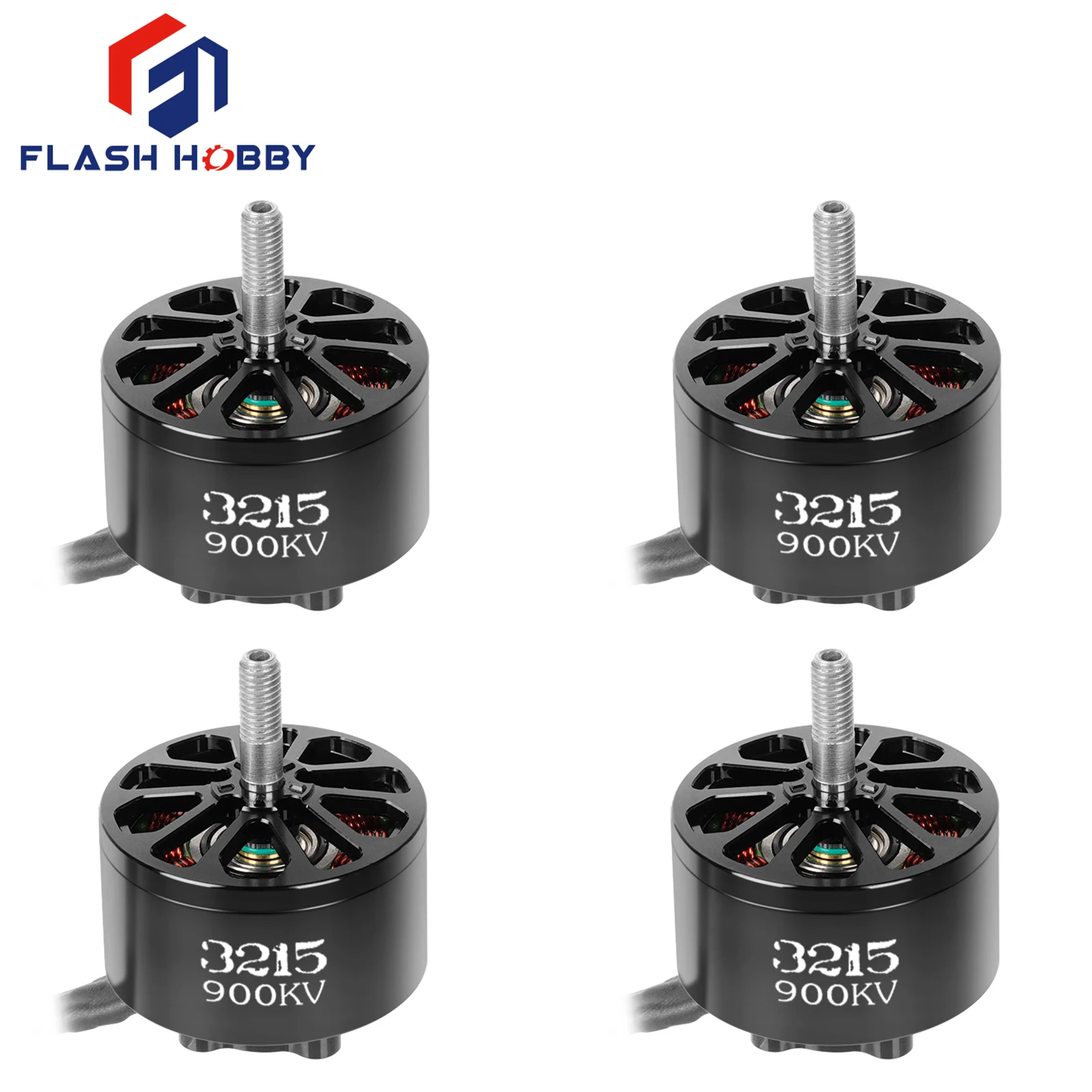 

FLASHHOBBY A3215 3215 900KV Brushless Motor 6S Lipo for RC FPV Freestyle 9inch 10inch Long Range Cinelifter Drone DIY parts