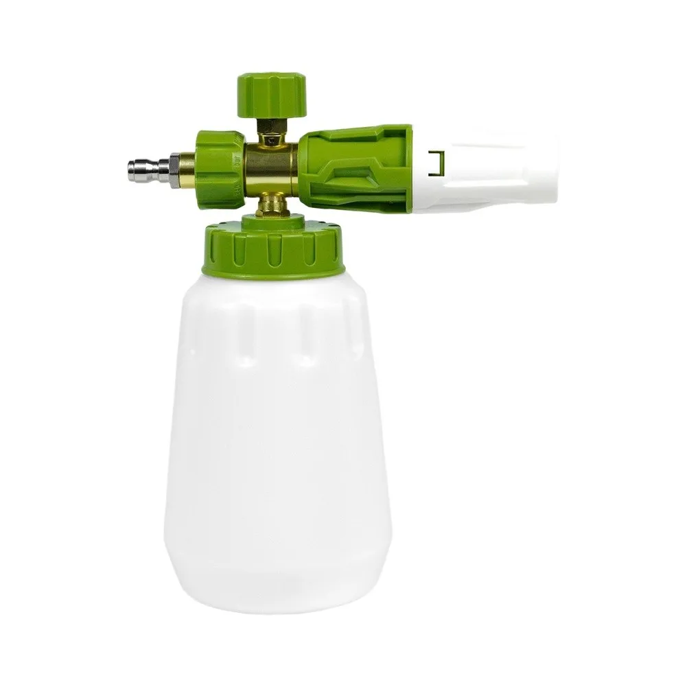 S132 Foam Sprayer for Pressure Washers with Quick Connect Fitting and Adjustable Fan Spray Nozzle for Car Washing