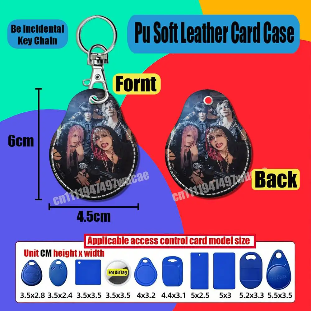 For J-Jiluka S-Sena R-Ricko Z-Zyean B-Boogie For AirTag Case Card Holder Sleeve ID Credit Bank Access Badge For Air Tag Case
