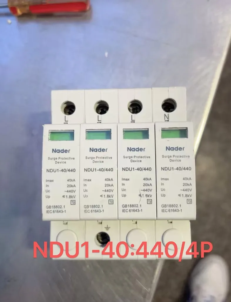 NDU1-40:440/4P surge protector test function normal mature beautiful