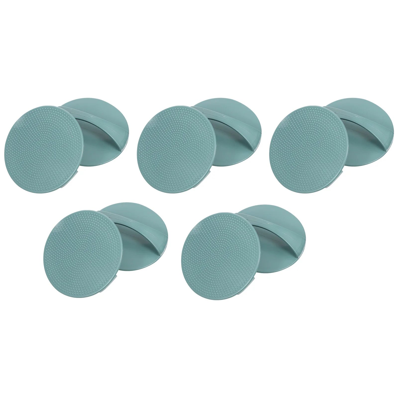 

10 pcs Printmaking Plastic Round Plate For Art Craft Diy Printing Tool Painting Supplies Stamping Accessories