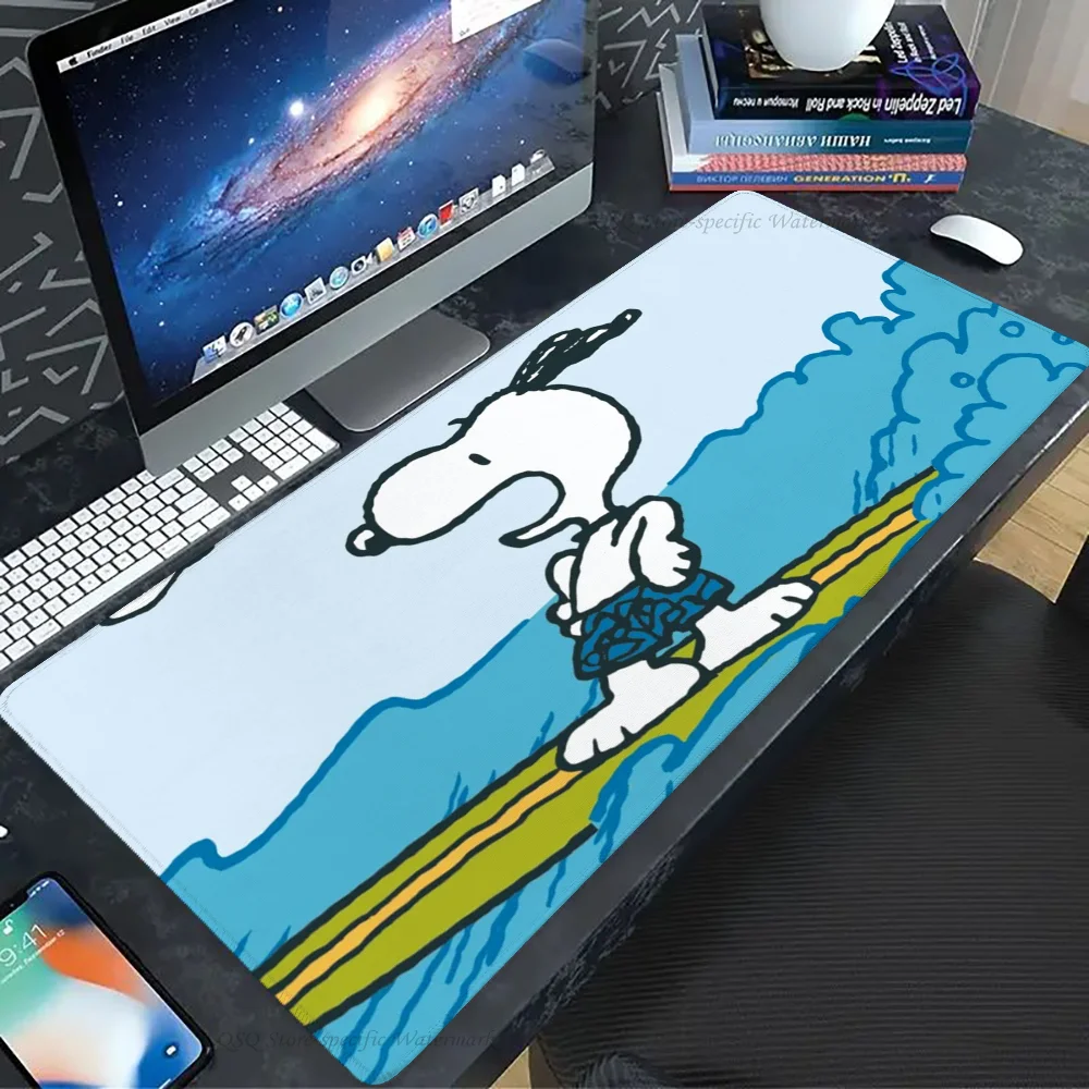 C-Comic S-Snoopy Mousepad Mouse Mat Desk Mat With Pad Gaming Accessories Prime Gaming XXL Keyboard Pad Paddin