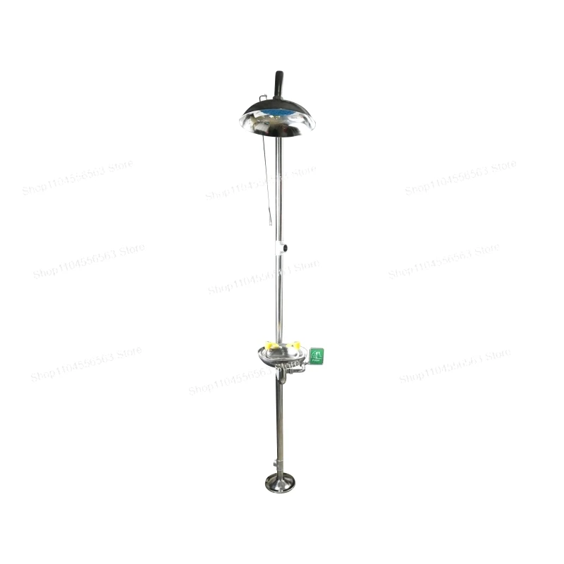 Emergency Safety Shower and Eye Wash Station, Industrial Grade for Chemical Exposure Protection
