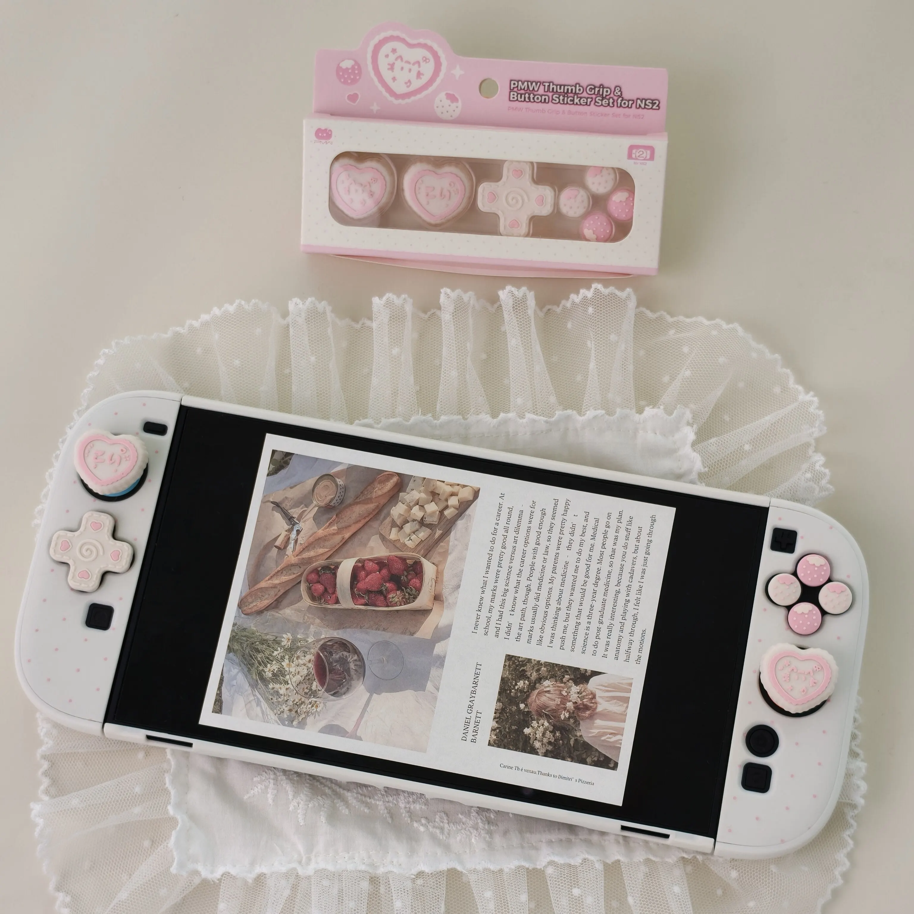 Cute Switch 2 Protective Case  - Thumb Grip Joystick recension och pris