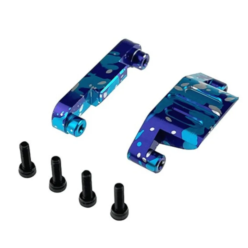 Remote Control Car Metal Upgrade Parts Kit Fit for MJX 1/16 16218 16208 RC Car Housing Front and Rear Fixing Parts