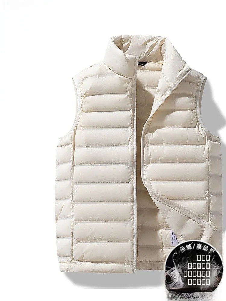 

Мужской утепленный пуховый жилет Paul 2026: легкий, стеганый, на молнии, модный городской стиль