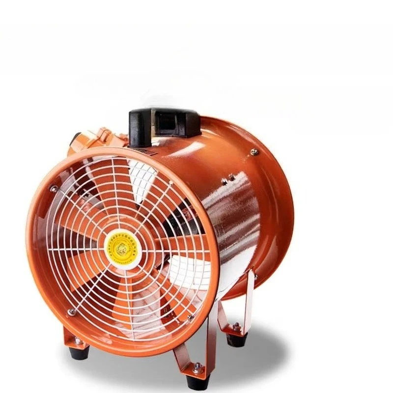 Industrieller tragbarer axialer explosionsgeschützter Abluftgebläse-Lüfter