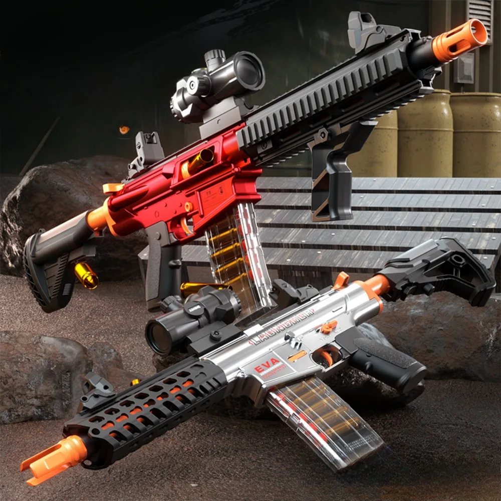 ARP9/M416 電動連射ソフト弾トイガン 子供用アサルトライフルモデル 屋外シューティングゲーム クリスマスプレゼント