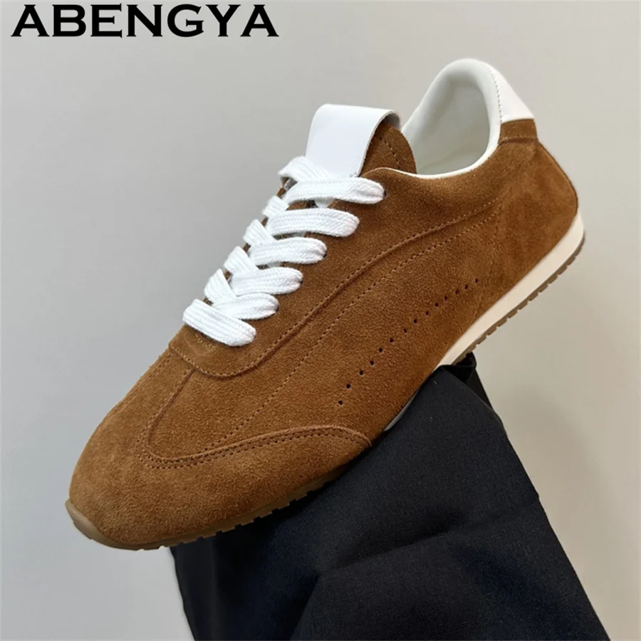 Women & Men Lace Up Casual Shoes Spring Summer Breathable Comfortable Running Shoes Oxfords Bottom Lacing Sneakers Shoes Mujer view 5