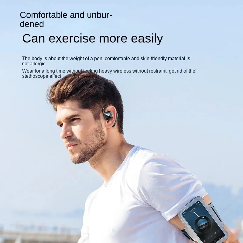 WwJBL-auriculares inalámbricos de conducción ósea con Bluetooth, Android y iPhone con micrófono para cascos deportivos, original