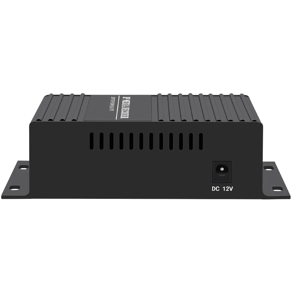 H.265 H.264 4K Video Streaming Decoder IP Camera to HDMI + CVBS AV Output for Decoding SRT HLS M3U8 UDP RTMP RTSP